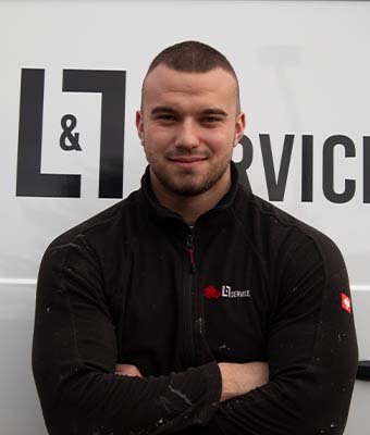 Leon Glaser aus dem Team der L&L Service Group GmbH